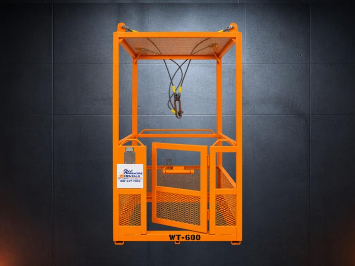 Certified personnel transfer basket